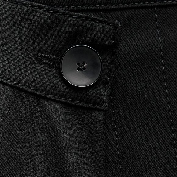 NWT ZARA PLEATED SKIRT ZW COLLECTION BLACK - Picture 7 of 10